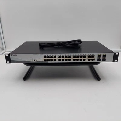 D-Link DGS-1210-28P 28-Port PoE Gigabit Web Smart Switch - Image 1 of 4
