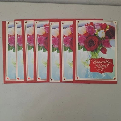 BRAND NEW Lot of 7 HALLMARK Connections VALENTINE Greeting Cards - Image 1 of 4