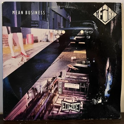 THE FIRM - Mean Business (Jimmy Page Paul Rodgers) - 12" Vinyl Record LP - VG+ Foto 1 de 3