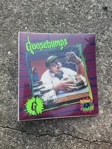 R.L. Stine Goosebumps #8 The Girl Who Cried Monster 1.5" 3 Ring Binder RARE 1993 - Picture 1 of 4