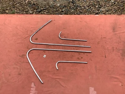 Dodge Coronet 1955 2 puertas techo rígido interior panel puerta moldura. Original. Foto 1 de 4