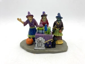 Lemax 2012 Spooky Town Potion Time Halloween Village Witch Figures #23950 - Picture 1 of 7