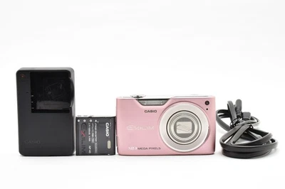 [NEAR MINT] CASIO EXILIM EX-Z450 Pink 12.1MP Compact Digital Camera From JAPAN - Image 1 of 4