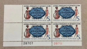 Scott #1316, General Federation of Women's Clubs, 1966 US 5¢ MNH/OG, VF/XF - Picture 1 of 2