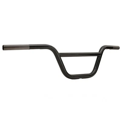 Scrambler Bar Handlebars - Low Black 1.00" Dia. (slotted) Burly Brand B12-6020B - Image 1 of 2