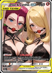Jessie Cynthia Non Holographic Trainer Sexy Story Anime Waifu Adult Card - Picture 1 of 6