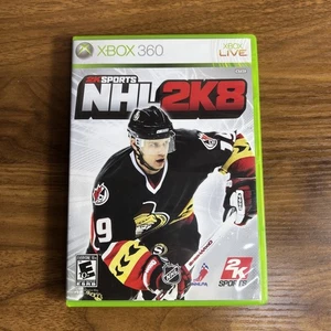 NHL 2K8 (Microsoft Xbox 360, 2007) sin manual - GRAN arte de portada de video de Hollywood - Imagen 1 de 6