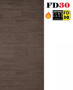 PREMDOR Portfolio Chocolate Grey Horizon Internal Fire Door FD30 + Delivery - Picture 1 of 5