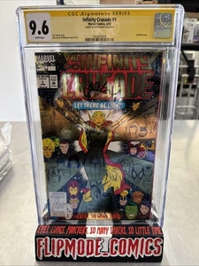 Infinity Crusade #1 Marvel Comics CGC 9.6 signiert von Jim Starlin weiß. Seiten 1993 - Bild 1 von 2