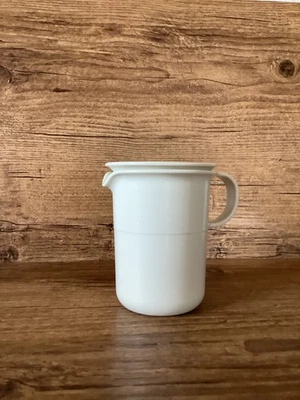 Tupperware C39 Kleiner Kaffeefreund Milchkännchen creme weiß - Bild 1 von 4