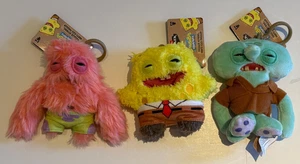 Zuru Fuggler x Spongebob Schwammkopf & Patrick & Thaddäus Schlüsselanhänger Plüsch Anhänger - Bild 1 von 2