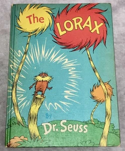 THE LORAX Dr. Seuss 1971 First Edition/First Printing Lake Erie Yellow Quote - Picture 1 of 12