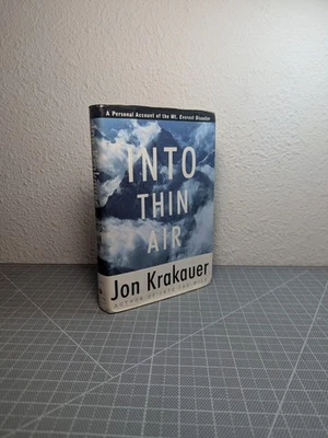 Into Thin Air - Jon Krakauer - 1st Edition Hardcover VERY RARE!! Mt. Everest - Image 1 of 4