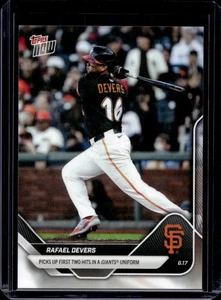 2025 Topps Now #313 Rafael Devers Base Card (Quantity) - Picture 1 of 2