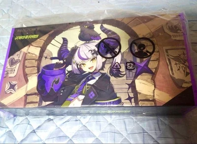 Topre Realforce × hololive GX1 Laplace Darkness Japanese Keyboard X1UCL1 New - Image 1 of 3