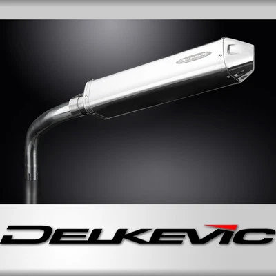 Silenciador de escape de acero inoxidable triovalado Yamaha XTZ1200 Super Tenere 12-21 Slip On 17" Foto 1 de 4