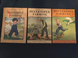 Antique Successful Farming Magazine 1928 1931-32 Vintage Advertising Lot Of 3 - Imagen 1 de 19