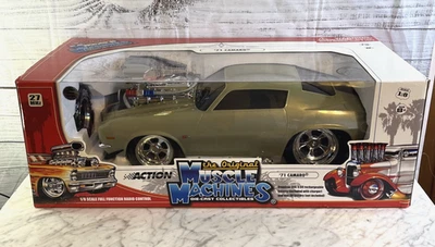 The Original Muscle Machines 1971 Camaro Die Cast 1:8 Radio Control 27 MHz 2005 - Image 1 of 4