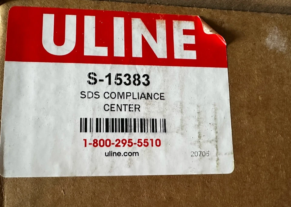 🔴SDS S-15383 Raccoglitore Schede Dati di Sicurezza Materiale Stazione a Parete con Insegna Display!!️ - Immagine 1 di 4