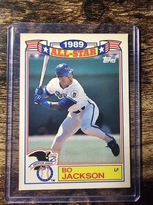 Tarjeta de béisbol Bo Jackson 1990 Topps #17of22 Foto 1 de 4