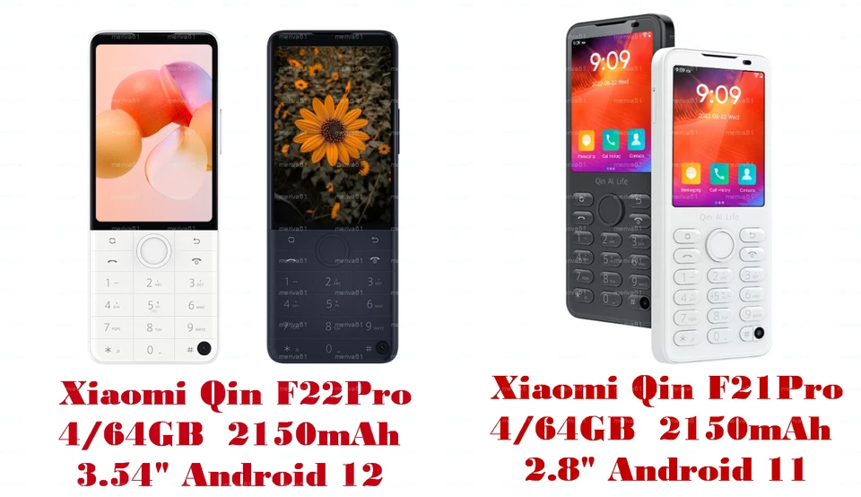 Xiaomi Qin F21Pro/F22Pro 4G 4/64GB Sim Singola Android Google Play 2150mAh - Immagine 1 di 1