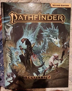 Pathfinder Bestiary 2 Second Edition Hardcover - Imagen 1 de 2