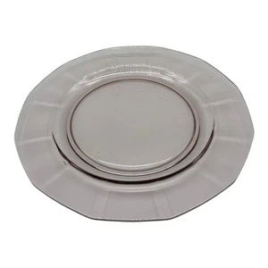 Vintage Fostoria Fairfax Bread & Butter Plate Pink Depression Glass  8.75” - Picture 1 of 11