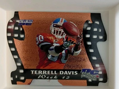 1997 Pro Line III DC Hof Terrell Davis Denver Broncos #79 - Image 1 of 2