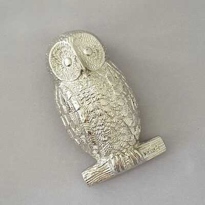 Nickel Owl Door Knocker - image 1 of 4