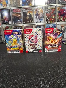 *LEER* Pokemon Scharlachrot & Violett 151 Booster Bundle Box Deck Box - Bild 1 von 8