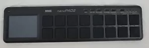 KORG ~ nanoPAD2 - USB MIDI Controller BLACK - MODEL #077684/N222 - Picture 1 of 12