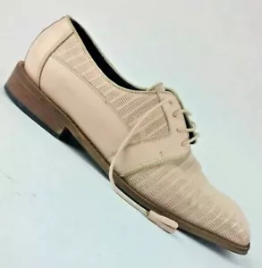 Oxford Giorgio Brutini de Cuero Rosa para Hombre Talla 9.5M #810620-1 Colección Privada - Imagen 1 de 12