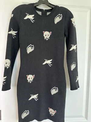 Женское платье из 100% шерсти Nikol Miller - Изображение 1 из 4