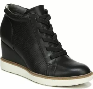Dr Scholl's Mujer Zapatos Jones Cuña Cintas Botines 900895 11M Negro - Imagen 1 de 10