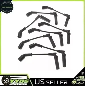 51032 Ultra Spark Plug Wire Set For Chevy LS Black With 90 Degree Plug Boots - Picture 1 of 2