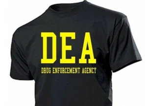 Divertida Camiseta DEA AGENCIA DE NARCÓTICOS Gr. 3-5XL NSA CIA FBI Policía - Imagen 1 de 12