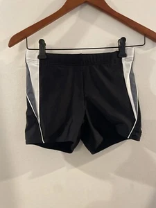 Speedo Sz Small Swim Trunks Older Kids/small Teenagers Black NWT At4 - Picture 1 of 7