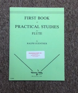 First Book Practical Flute Studies By Ralph Guenther (Paperback) - Picture 1 of 3