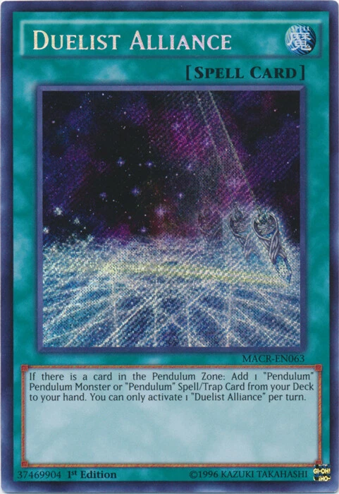 Yugioh! MP Duelist Alliance - MACR-EN063 - Secret Rare - 1st Edition Moderately  - Image 1 of 1