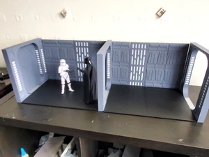 Star Wars Diorama für 1/12 Scale Black Series Figuren Display Todesstern groß - Bild 1 von 15