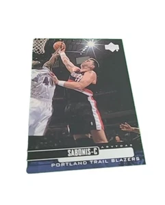 1999-00 Upper Deck Portland Trail Blazers Basketball Card #98 Arvydas Sabonis - Foto 1 di 2