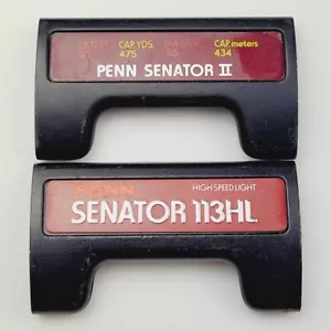 2 Penn Bars Reel Parts for 113H 113HL 4/0 Senator (B) - Spacer Post Bar, Black - Picture 1 of 6