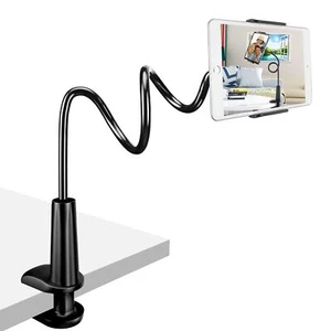 Tablet Halterung Desktop Tisch Bett Ständer 360° Schwanenhals Ipad Handy Halter - Bild 1 von 10