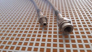 Stahlflex Bremsleitungen, Smart Modelle Satz vorne - 2-teilig, TÜV, - Bild 1 von 1