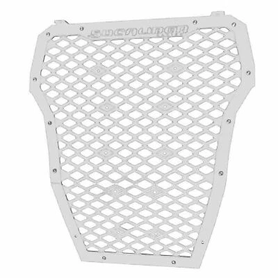 WHITE CNC Billet Front Grill Polaris RZR XP Turbo XPT 2017 - 2018 - Image 1 of 3