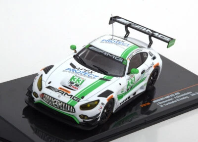 MERCEDES AMG GT3 #33 24H DAYTONA 2017 BLEEKEMOLEN CHRISODOULOU IXO GTM108 1/43 - Immagine 1 di 3