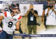 2023 Upper Deck CFL Football  CFL GREATNESS  -- GOLD