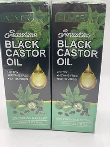 ALiver Jamaican Black Castor Oil | 100% Pure Cold Pressed | 4oz - Hair Skin Body - Picture 1 of 9