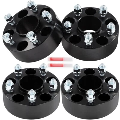 4 pcs 2" Hub Centric Wheel Spacers For Nissan Sentra Altima 350Z 5x4.5/ 5x114.3 Foto 1 de 4