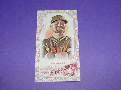 2015 Allen & Ginter CASEY McGEHEE #74 Red Border Mini/40 San Francisco GIANTS - Image 1 of 2